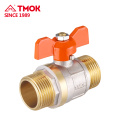 Female*Male thread 1/2" brass ball valve nickel plated brass ball valve